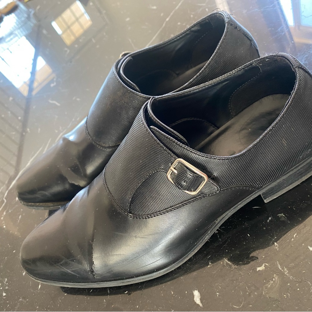 Zara Men’s black shoes size 9